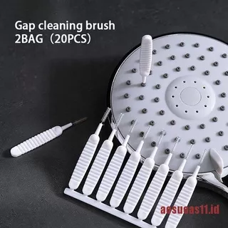 AOSUO 16pcs Shower Head Cleaning Brush Washing Anti-clogging Small Brush Pore Gap