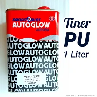 Tiner PU Autoglow 1Liter 1 Liter Thinner Tinner Piu Piyu Autoglo