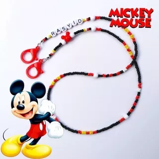 Kalung masker Strap mask anak Mickey mouse
