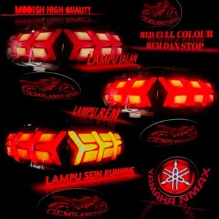 Bergaransi Lampu stoplamp belakang yamaha nmax old variasi 3 in 1 model lamborghini plung n play, stoplamp nmax, lampu belakang nmax, stop rem nmax, nmax old, nmax 2015, nmax 2016, nmax 2017, nmax 2018, nmax 2019, lampu variasi nmax