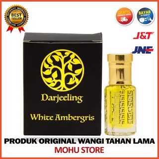Parfum 6ML White Ambergris Attar K5F4 Minyak Wangi Parfum Non Alkohol Tahan Lama Murah