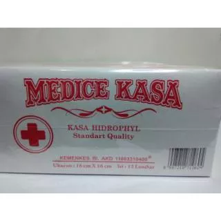 Kasa Steril Kasa Hydrophile Kasa Hidrofil Kasa Hidrophile 16x16 per pak