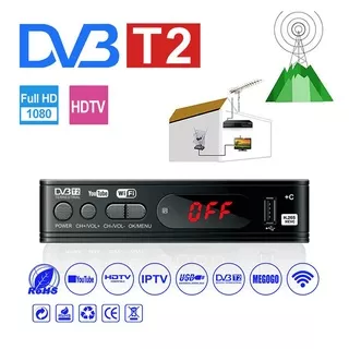 TV Box TV Tuner Receiver Digital Satellit DVB-T2 Youtube H.265 1080P - DZ084
