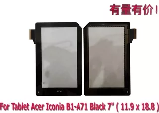 TOUCHSCREEN TABLET ACER ICONIA B1-A71 - BLACK 7NCH - TS ACER