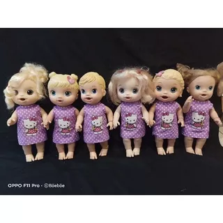 Baby alive dress simple (tidak termasuk boneka)