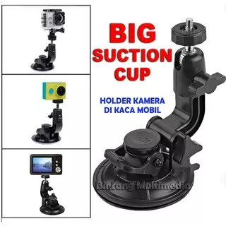 Big Suction Cup 9 Cm Car Holder Kaca Mobil for Kamera Action Xiaomi Yi GoPro Bpro SJ Cam Mirrorless