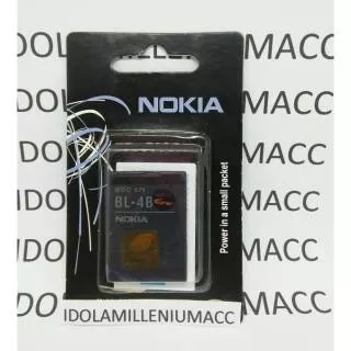 BATERAI NOKIA BL-4B BL4B ORIGINAL 99%