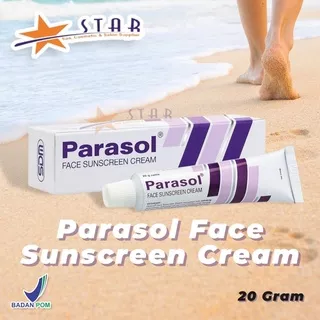?STAR? Parasol Face Sunscreen Cream 20 gr | Sunscreen wajah | Sunblock | Sunscreen | Spf 33 | Sunscreen Cream | Sunscreen Glowing | Sunblock  Glowing |  Kulit Glowing