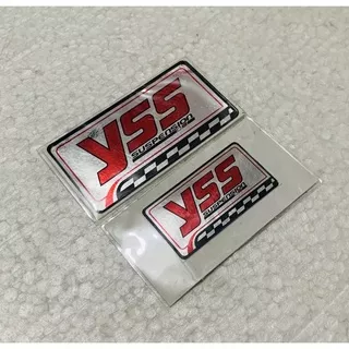 Sticker YSS sok tabung besar dan kecil stiker yss sok breaker shockbreaker yss sticker sok tabung yss sticker shock yss shok yss