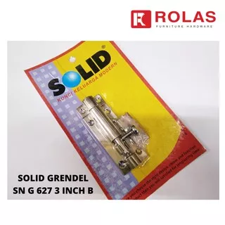 SOLID GRENDEL G 627- 3 INCH / GRENDEL PINTU 3 INCH / SLOT PINTU KECIL / GRENDEL SOLID SN