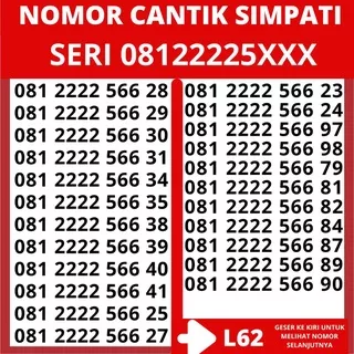 Kartu Perdana Nomor Cantik Simpati