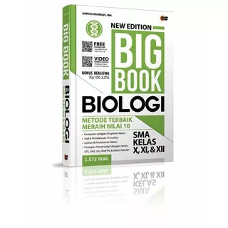 Big Book Biologi SMA Kelas 10, 11, 12 (New Edition)