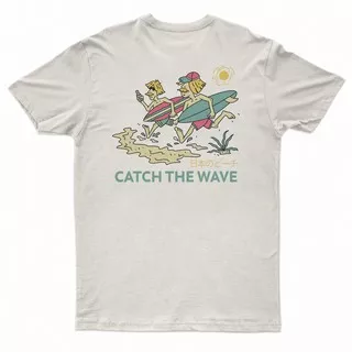Feeling Good T-Shirt Catch The Wave / Broken White
