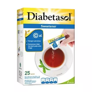 Diabetasol Sweetener / Gula Diabetasol isi 25 / 50 / 100 sachets