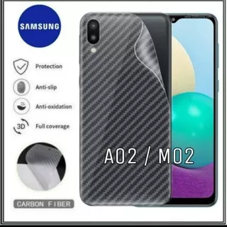 Garskin Samsung A02 / Samsung M02 Skin Carbon Samsung Galaxy A02 / Samsung Galaxy M02