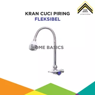 Kran Cuci Piring Fleksibel / Kran Angsa / Kran Dapur Tembok / Keran BCP