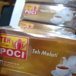 BOX 25S JASMINE - TEH CELUP POCI MELATI 25 KANTONG CELUP NOT TONG TJI