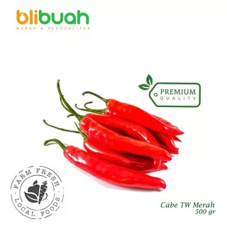 Cabe TW Merah 500gr / Cabe Merah / Cabe Jumbo / Cabe / Sayur Segar