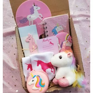 Set Kado Unicorn / Paket Unicorn Box