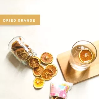 Organic&Joy• Dried Orange Pure Dehydrated/Jeruk iris kering (fruit infusion,fruit tea blend,dried fruit,garnish,Vit C,Immune booster,infused water)