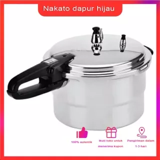 Omicko Pressure Cooker Panci Presto 24cm 8 Liter paling laris?Ikuti untuk menerima kupon?