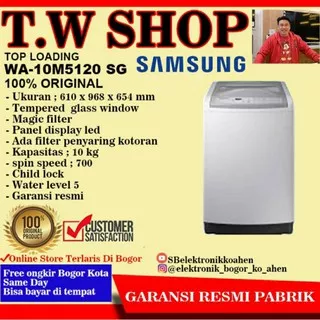 MESIN CUCI SAMSUNG WA-10M5210 1 TABUNG DIAMOND DRUM 10 KG GARANSI RESMI