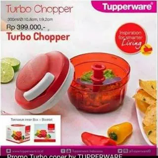 Turbo chopper tupperware beli 1 gratis 1