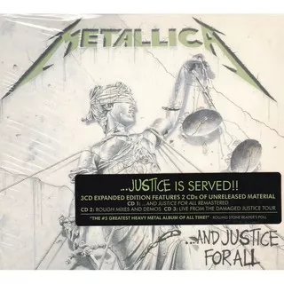 CD Metallica - And Justice for all EXPANDED Edition 3 CD