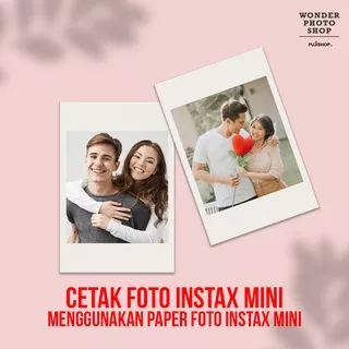 Jasa Cetak/Print Foto Instax Asli Fujifilm Instax
