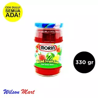 MORIN MIXED FRUIT JAM SELAI ANEKA BUAH 330 GRAM