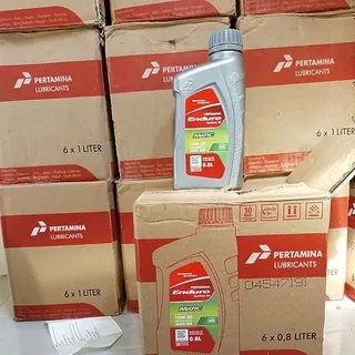 OLI MESIN MOTOR PERTAMINA ENDURO MATIC 10W-30-0,8 LITER ENDURO MATIC