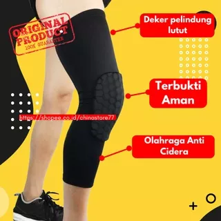 Pelindung Lutut Olahraga Deker Pelindung Lutut Futsal Olahraga Anti Cedera Knee Pad Leg Sleeve