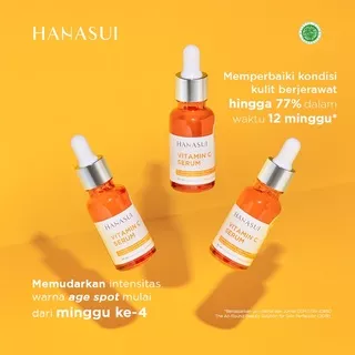 Hanasui serum vitamin C serum vitamin c hanasui serum orange serum hanasui oren BPOM