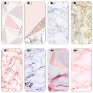 iphone 5 5s se 6 6s plus 7 plus 8 Case TPU Soft Silicon Protecitve Shell Phone casing Cover Marble Patterned