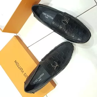 SEPATU LOAFERS LOUIS VUITTON KULIT ASLI QUALITY