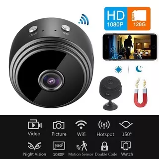 Camera Mini A9 Wifi CCTV Mini Wifi Magnet 1080HD IP Camera Mini Spycam