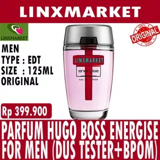 ORIGINAL PARFUM HUGO BOSS ENERGISE FOR MEN EDT 125ML BOX TESTER BPOM