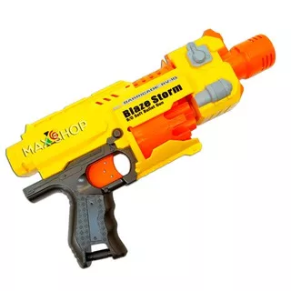 Blaze Storm 7004 Kuning - Mainan Anak Senjata Pistol Soft Bullet Gun Tembakan