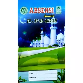 BUKU ABSENSI SANTRI MENGAJI TK TPA AL QUR`AN SD BUKU ANAK-ANAK