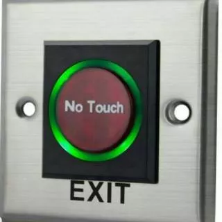 Exit Button No Touch Stainless Access Door Control Push Infrared