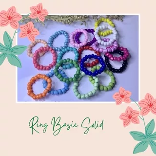 Beaded Ring Basic Solid Part 3