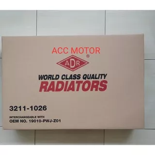 Radiator Honda Jazz GD3 IDSI VTEC 2004-2007 Manual dan Matic ADR