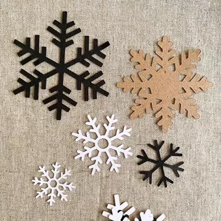 Die Cut Paper - Snowflakes | Christmas