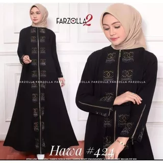 New Exclusive Abaya Gamis Hitam Saudi Fashion Muslim Arab Syari Zephy Turky Umroh Dubay Ziper Chanel busui by safryna grosir abaya