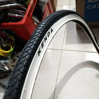 BAN LUAR SEPEDA JENGKI SEPEDA 26 X 1 3/8 KENDA COSMOS LIST PUTIH 1 PCS