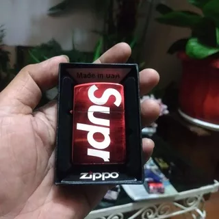 korek api Zippo red Apple candy supreme mewah dan keren