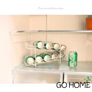 cuci GUDANG G-H-Hot Rak Dispenser/Organizer Holder 10Pcs Minuman Kaleng/Soda readyy