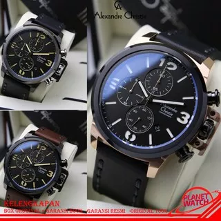 ALEXANDRE CHRISTIE PRIA ORIGINAL JAM TANGAN ALEXANDRE CHRISTIE PRIA JAM ALEXANDRE CHRISTIE  AC 6280 JAM TANGAN PRIA ORI GARANSI RESMI JAM AC ORI JAM TANGAN KULIT