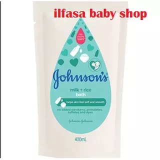 Johnsons Baby Bath Milk & Rice 400 Ml