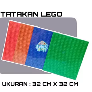 Mainan Edukasi Platebase Tatakan Lego / Alas Lego Blocks 32x32cm